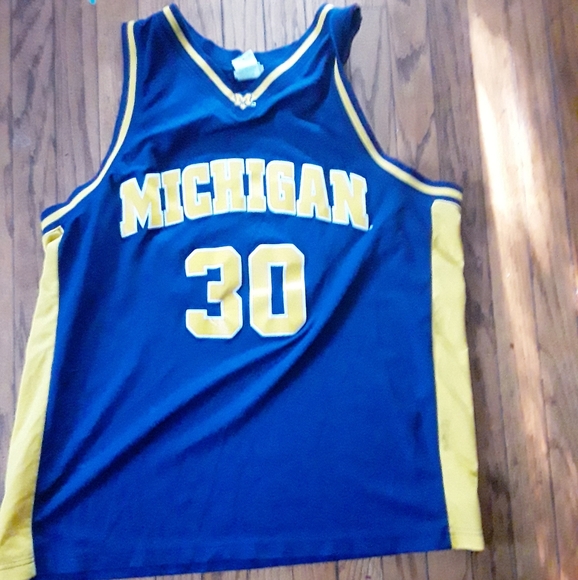 VINTAGE University of Michigan Wolverines Foot Locker #30 Jersey. Size XL - Picture 1 of 6